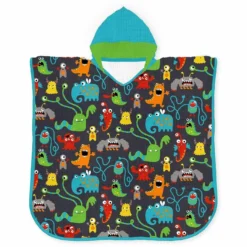 Musselin-Poncho, Monstonello (Nähset)