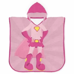 Musselin-Poncho, Superheldin (Nähset)