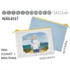 Nähset Alleskönner Tasche, Vater & Kind (Kleinkind) Am Strand , Wunschnamen + Wunschfrisuren, Inkl. Schnittmuster