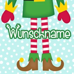 Nähset Kinder-Schürze Mit WUNSCHNAME, Elfe, Inkl. Schnittmuster + Anleitung -Outlet STOFFWELTEN Store naehset kinder schuerze mit wunschname elfe inkl schnittmuster anleitung3