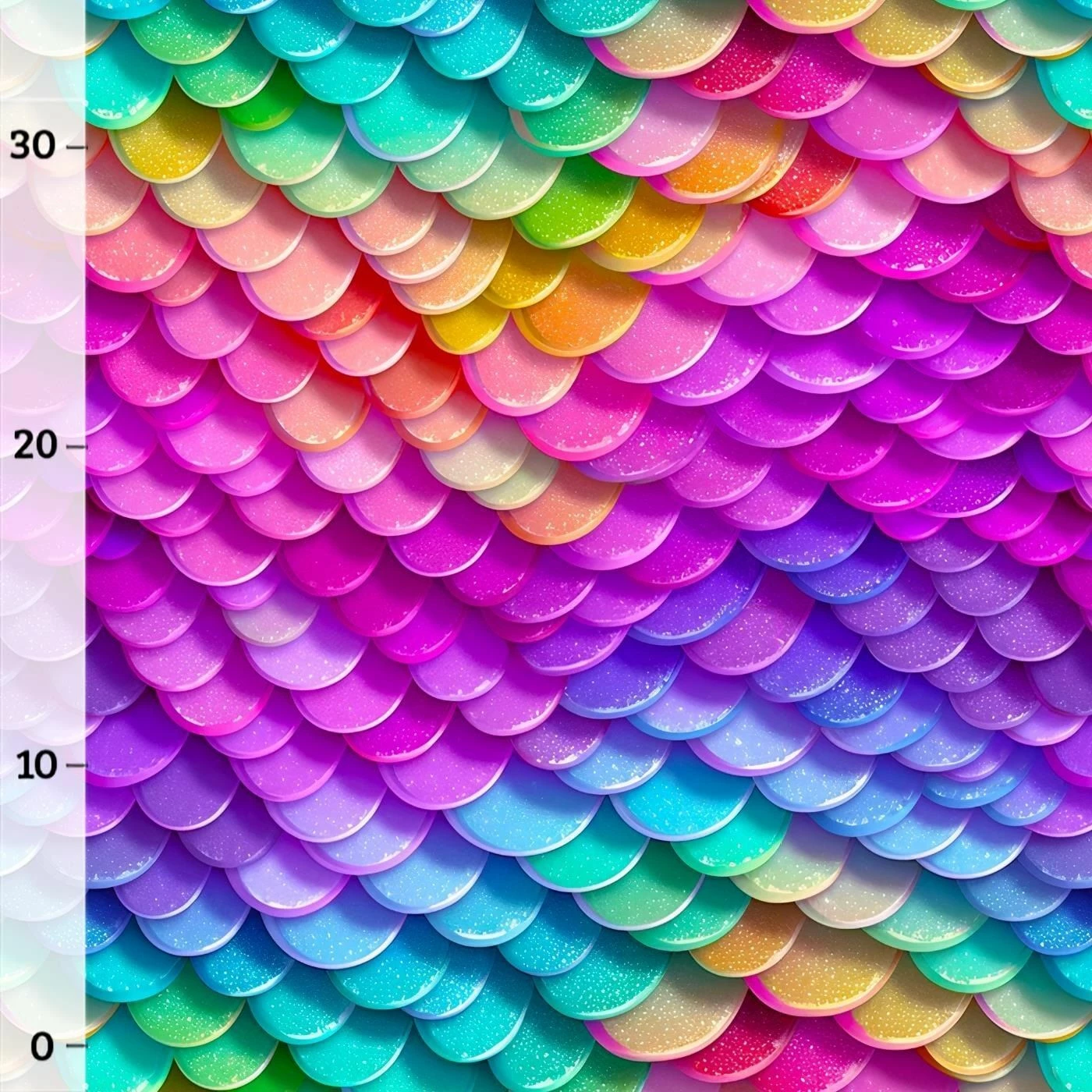 Ocean Friends, Schuppen "Regenbogen" Bio-Jersey 1 Ocean Friends, Schuppen "Regenbogen" Bio-Jersey