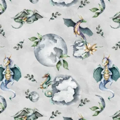 Once Upon A Time,drachen Mit Zweigen, BIO-Jersey