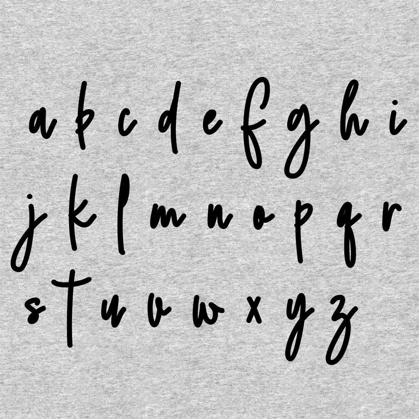 PANEL Inkl. Kombistoff Buchstabe "Türkis", Sweat Grau Meliert 5 PANEL Inkl. Kombistoff Buchstabe "Türkis", Sweat Grau Meliert – Bild 5