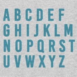 PANEL Inkl. Kombistoff Buchstabe "Türkis", Sweat Grau Meliert 11 PANEL Inkl. Kombistoff Buchstabe "Türkis", Sweat Grau Meliert -Outlet STOFFWELTEN Store panel inkl kombistoff buchstabe tuerkis sweat grau meliert6