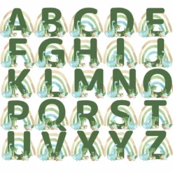 PANEL Inkl. Kombistoff Wunschname "Dino", Jersey -Outlet STOFFWELTEN Store panel inkl kombistoff wunschname dino jersey4