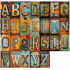 PANEL Inkl. Kombistoff Wunschname "Rostig", Jersey -Outlet STOFFWELTEN Store panel inkl kombistoff wunschname rostig jersey5