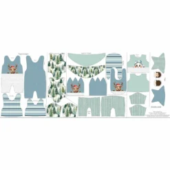 Puppenkleidung SET 8 Tlg. "Unisex" Weihnachten (Nähset) -Outlet STOFFWELTEN Store puppenkleidung set 8 tlg unisex weihnachten naehset4