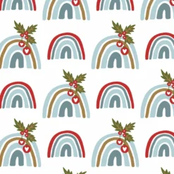 Regenbogen, BIO-Jersey, Weihnachten