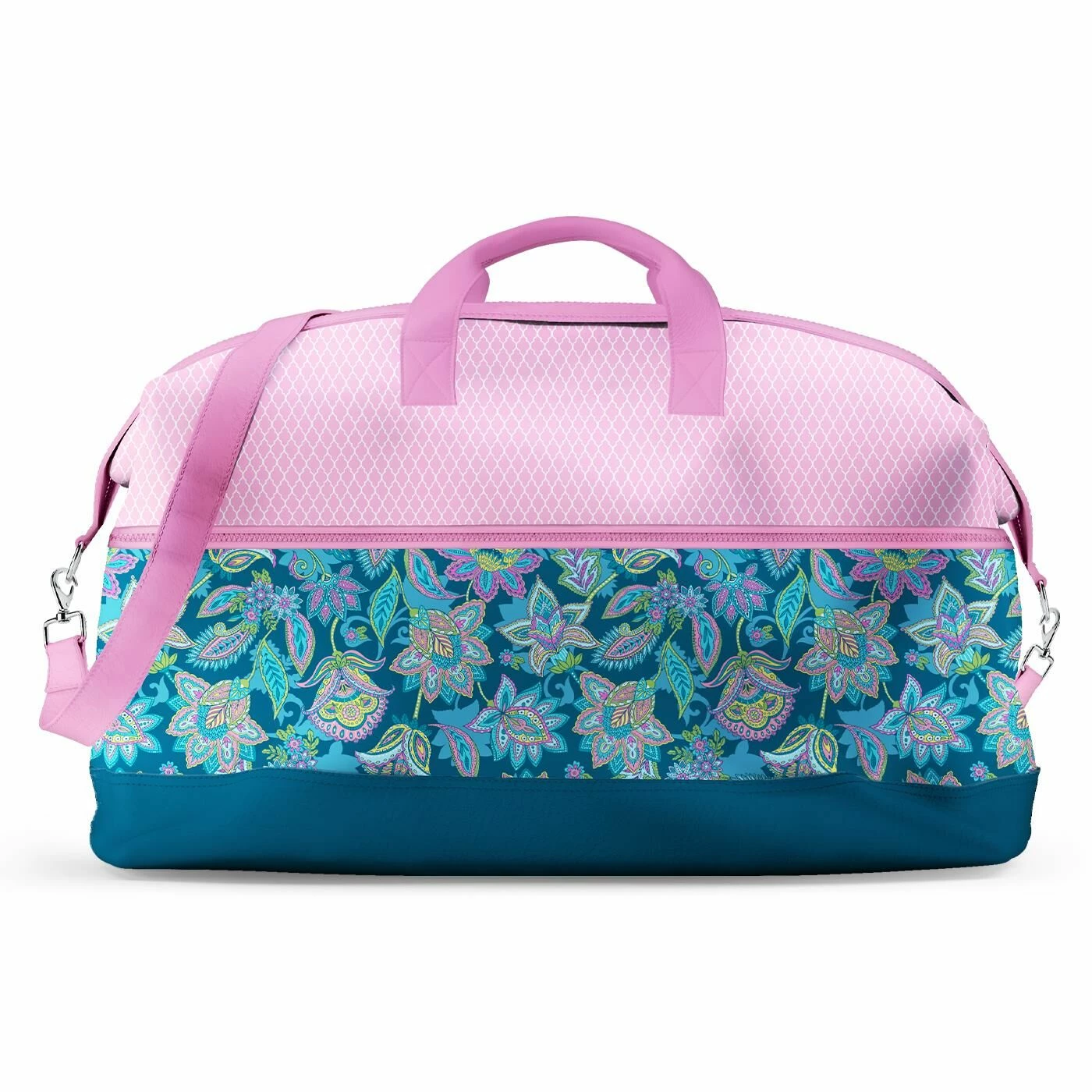 Reisetasche, Blumenmuster (Nähset) 1 Reisetasche, Blumenmuster (Nähset)