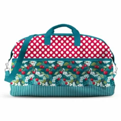 Reisetasche, Kirschen (Nähset)