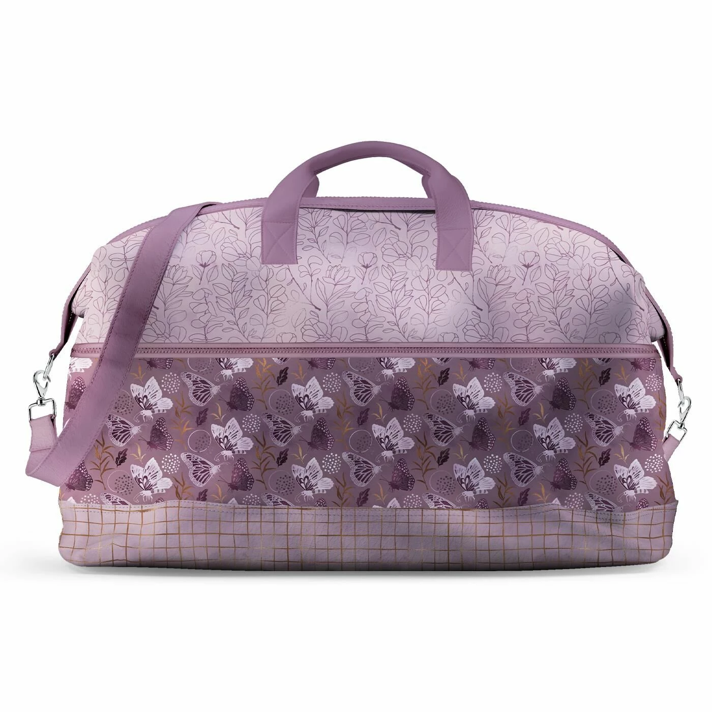 Reisetasche, Schmetterlinge (Nähset) 1 Reisetasche, Schmetterlinge (Nähset)