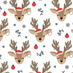 Rentier Auf Hochwertiger, Super Weicher, ägyptischer Baumwolle, Weihnachten