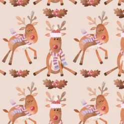 Rentier, Bio-Sommersweat, Weihnachten