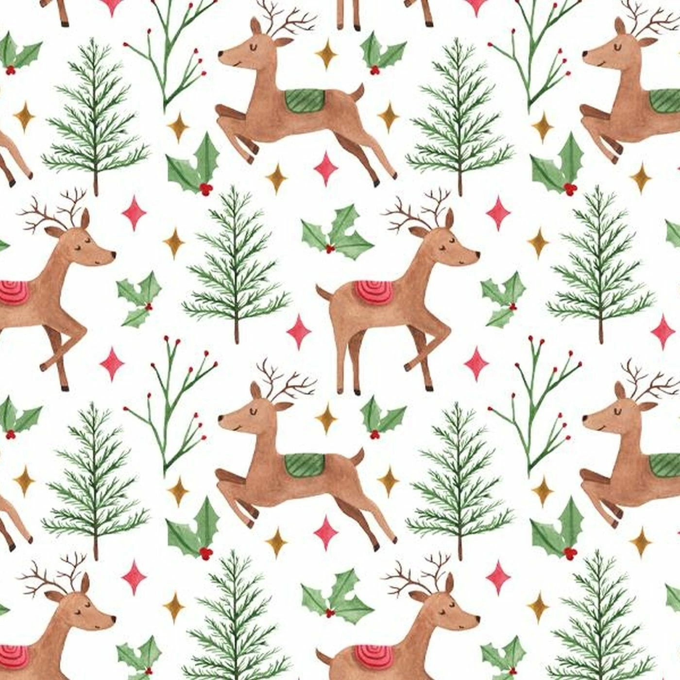 Rentiere, BIO-Jersey, Weihnachten 1 Rentiere, BIO-Jersey, Weihnachten