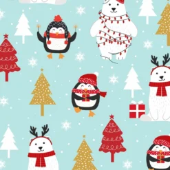 Schneebär, Bio-Sommersweat, Weihnachten