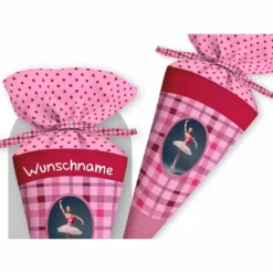 Schultüte Ballerina, Nähset Mit Rohling