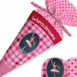 Schultüte Ballerina, Nähset Mit Rohling -Outlet STOFFWELTEN Store schultuete ballerina naehset mit rohling 13