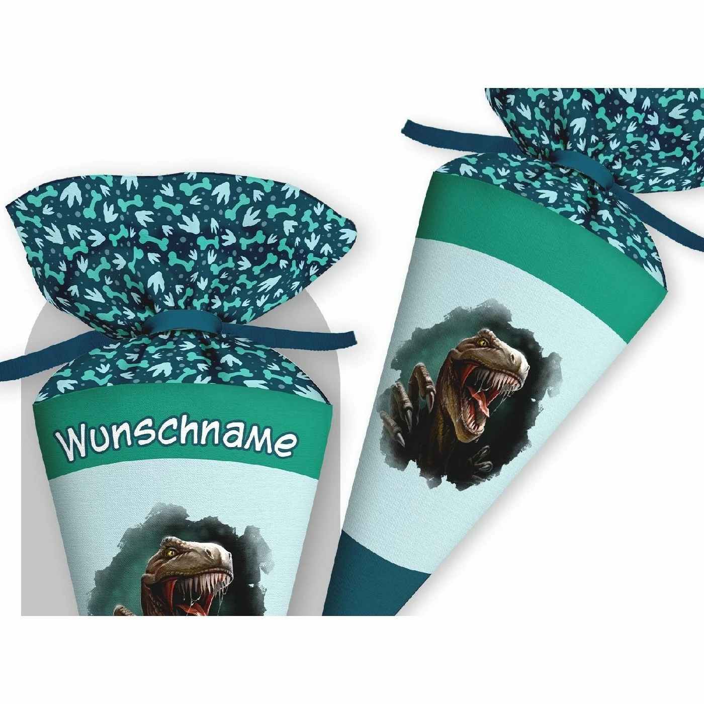 Schultüte Dino, Nähset Mit Rohling 1 Schultüte Dino, Nähset Mit Rohling