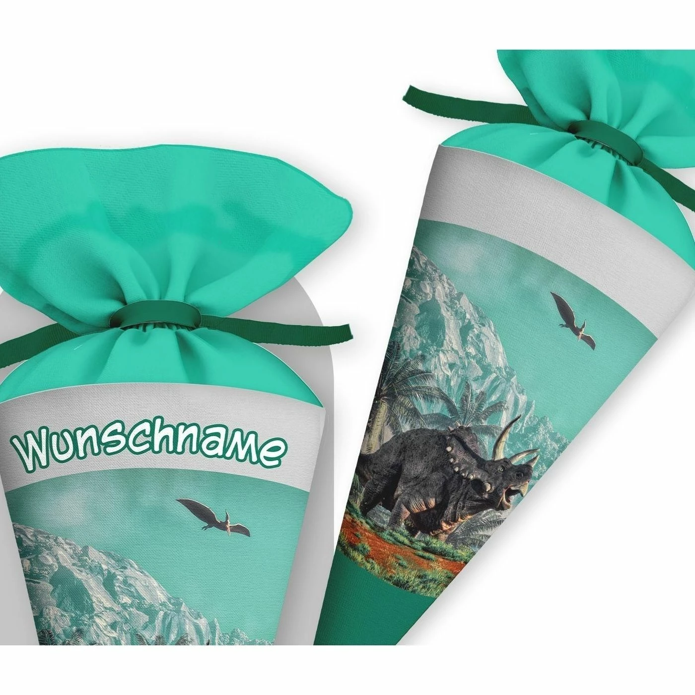 Schultüte Dinoland, Nähset Mit Rohling 1 Schultüte Dinoland, Nähset Mit Rohling