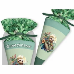 Schultüte Faultier, Nähset Mit Rohling