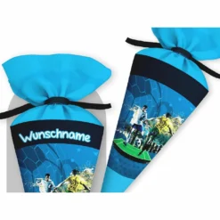 Schultüte Fussball, Nähset Mit Rohling