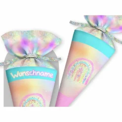 Schultüte Holo Glitter, Nähset Mit Rohling