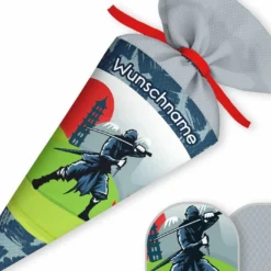 Schultüte Kämpfer, Nähset Mit Rohling -Outlet STOFFWELTEN Store schultuete kaempfer naehset mit rohling 13