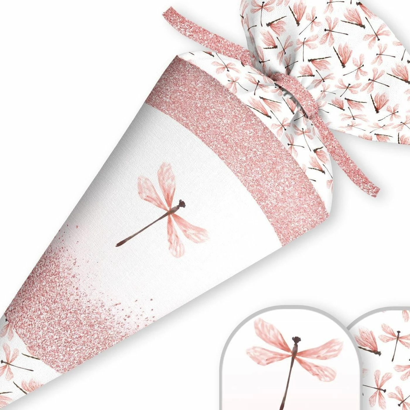 Schultüte Libelle, Nähset Mit Rohling 2 Schultüte Libelle, Nähset Mit Rohling – Bild 2