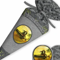 Schultüte Mähdrescher, Nähset Mit Rohling -Outlet STOFFWELTEN Store schultuete maehdrescher naehset mit rohling 13