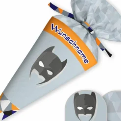 Schultüte Maske, Nähset Mit Rohling -Outlet STOFFWELTEN Store schultuete maske naehset mit rohling 13