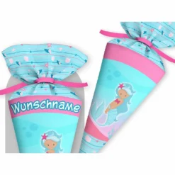 Schultüte Meerjungfrau, Nähset Mit Rohling