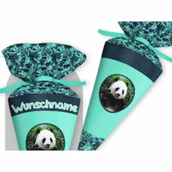 Schultüte Panda, Nähset Mit Rohling