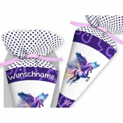 Schultüte Pegasus, Nähset Mit Rohling