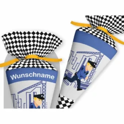 Schultüte Polizei, Nähset Mit Rohling