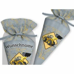 Schultüte Radlader, Nähset Mit Rohling