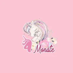 *SET* Bio-Jersey MONATS- Panel 1-12 Monate, Einhorn -Outlet STOFFWELTEN Store set bio jersey monats panel 1 12 monate einhorn8