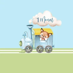 *SET* Bio-Jersey MONATS- Panel 1-12 Monate, Fuchs -Outlet STOFFWELTEN Store set bio jersey monats panel 1 12 monate fuchs5