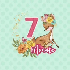 *SET* Bio-Jersey MONATS- Panel 1-12 Monate, Herbstglanz -Outlet STOFFWELTEN Store set bio jersey monats panel 1 12 monate herbstglanz11