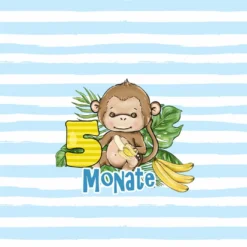 *SET* Bio-Jersey MONATS- Panel 1-12 Monate, Im Regenwald -Outlet STOFFWELTEN Store set bio jersey monats panel 1 12 monate im regenwald9