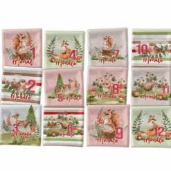 *SET* Bio-Jersey MONATS- Panel 1-12 Monate, Im Wald