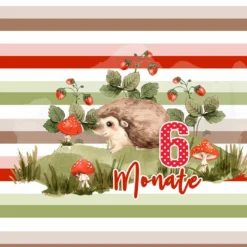 *SET* Bio-Jersey MONATS- Panel 1-12 Monate, Im Wald -Outlet STOFFWELTEN Store set bio jersey monats panel 1 12 monate im wald10