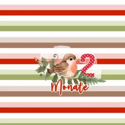 *SET* Bio-Jersey MONATS- Panel 1-12 Monate, Im Wald -Outlet STOFFWELTEN Store set bio jersey monats panel 1 12 monate im wald6