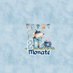 *SET* Bio-Jersey MONATS- Panel 1-12 Monate, Once Upon A Time -Outlet STOFFWELTEN Store set bio jersey monats panel 1 12 monate once upon a time6