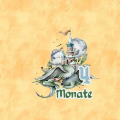 *SET* Bio-Jersey MONATS- Panel 1-12 Monate, Once Upon A Time -Outlet STOFFWELTEN Store set bio jersey monats panel 1 12 monate once upon a time8