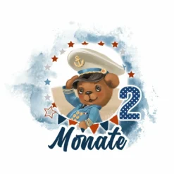 *SET* Bio-Jersey MONATS- Panel 1-12 Monate, Over The Sea -Outlet STOFFWELTEN Store set bio jersey monats panel 1 12 monate over the sea6