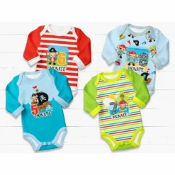 *SET* Bio-Jersey MONATS- Panel 1-12 Monate, Pirat Affe -Outlet STOFFWELTEN Store set bio jersey monats panel 1 12 monate pirat affe3