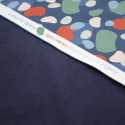 Softshell Poppy Spots · Dunkelpetrol -Outlet STOFFWELTEN Store softshell poppy spots dunkelpetrol5