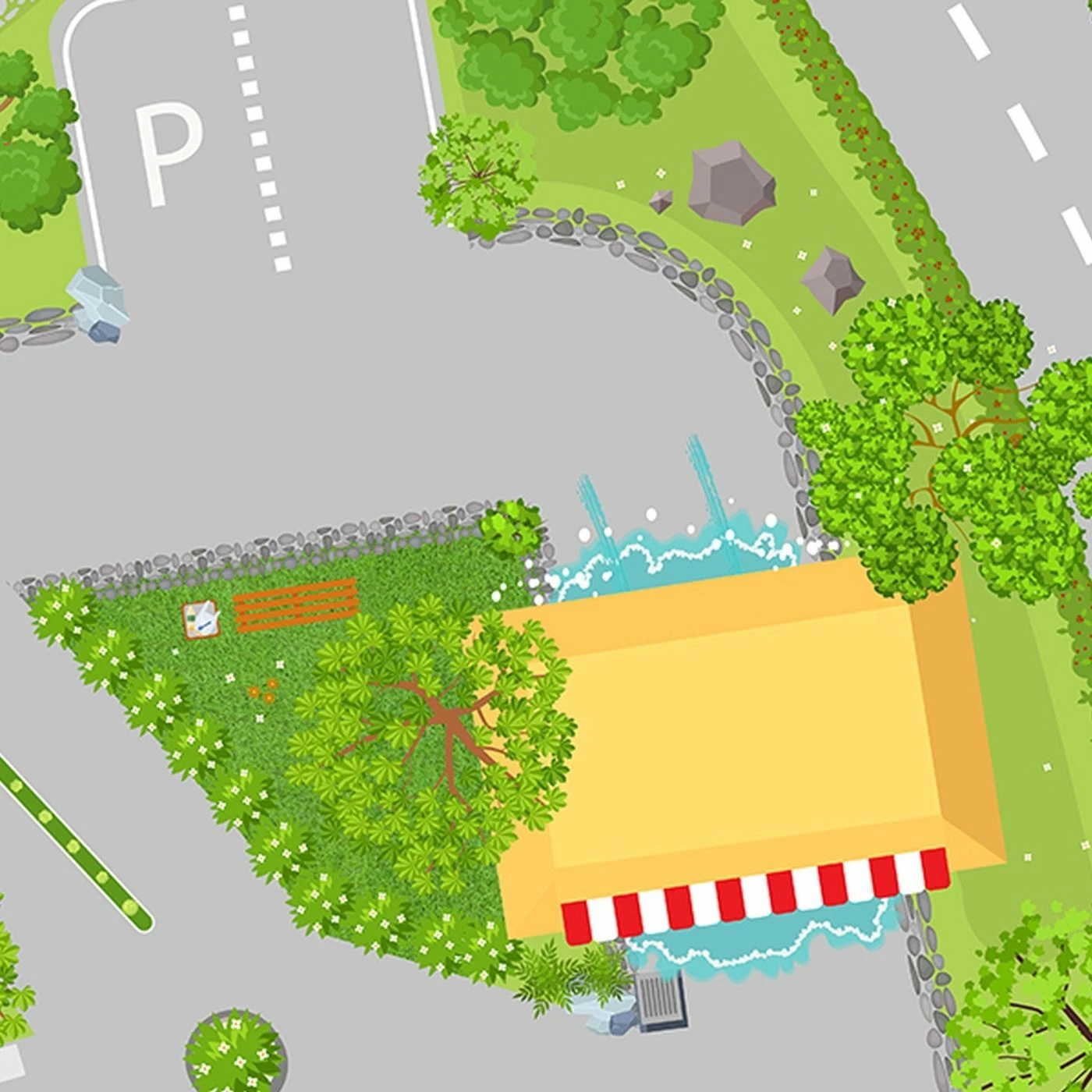 Spieldecke Auto & Verkehr, Spielteppich Auf Hochwertiger, ägyptischer Baumwolle 5 Spieldecke Auto & Verkehr, Spielteppich Auf Hochwertiger, ägyptischer Baumwolle – Bild 5