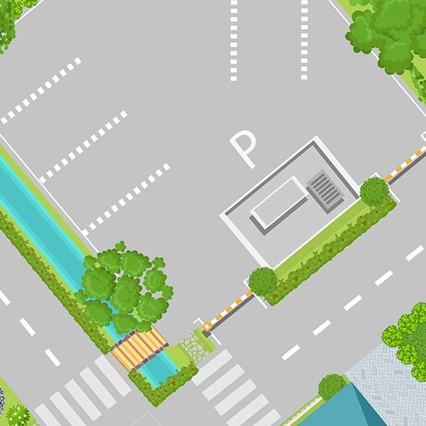 Spieldecke Auto & Verkehr, Spielteppich Auf Hochwertiger, ägyptischer Baumwolle 7 Spieldecke Auto & Verkehr, Spielteppich Auf Hochwertiger, ägyptischer Baumwolle – Bild 7