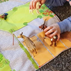 Spieldecke Bauernhof, Spielteppich Auf Hochwertiger, ägyptischer Baumwolle -Outlet STOFFWELTEN Store spieldecke bauernhof spielteppich auf hochwertiger aegyptischer baumwolle8